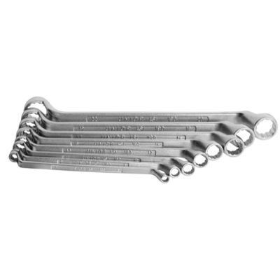 UNIOR LSI Double Ring Spanner Set IMPERIAL INCHES 8PC/SET